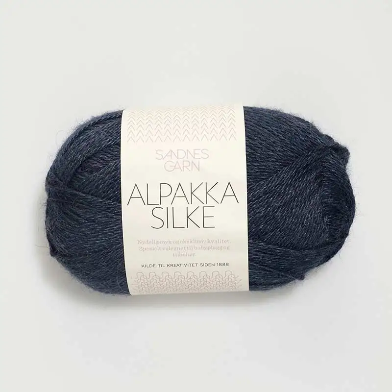 1*50 г мяч Sandnes Garn 70% alpakka 30% шелк смешанная пряжа ручной вязки пряжа шарф - Цвет: 6081