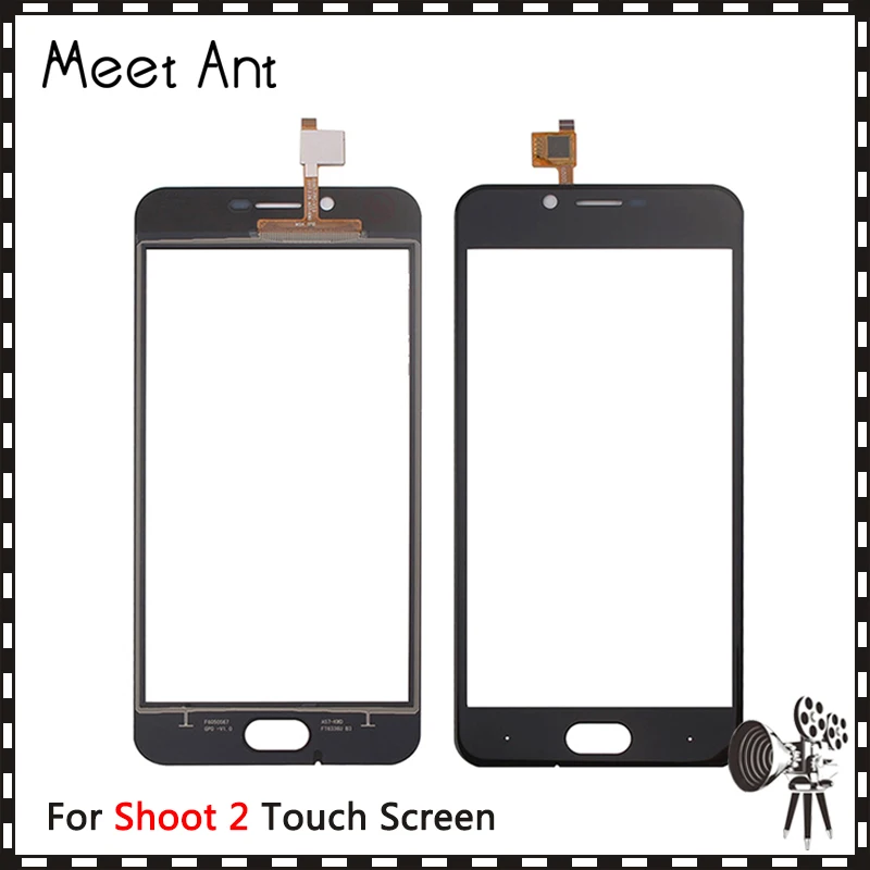 

10pcs/lot High Quality 5.0" For Doogee Shoot 2 Touch Screen Digitizer Sensor Outer Glass Lens Panel