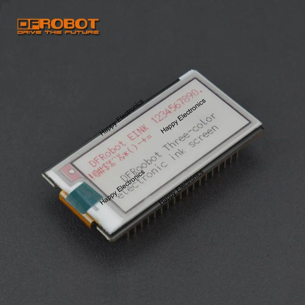 Чехлы DFRobot FireBeetle-ePaper 2 13 дюйма черно-белые и красные электронные чернила экран