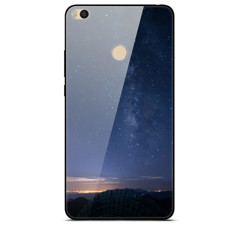 Mi Max2 Дело закаленное стекло мобильного телефона случаях Обложка Для Сяо mi