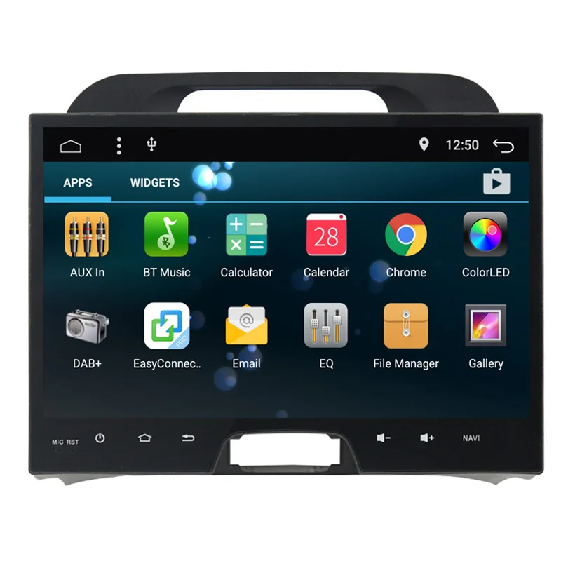 10 1 дюймов Dispay 1024*600 2G ram Android Fit KIA Sportage 2010-2012 Автомобильный мультимедийный gps