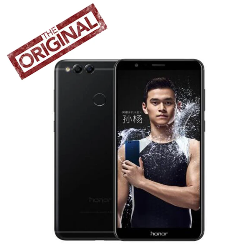 Новый оригинальный huawei Honor 7X мобильный телефон Octa Core 4 г оперативная память 64