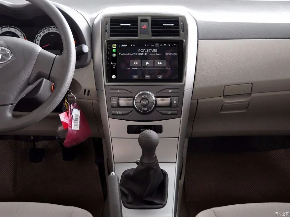 9 дюймовый Android 8 0 четырехъядерный Автомобильный мультимедийный видео плеер GPS