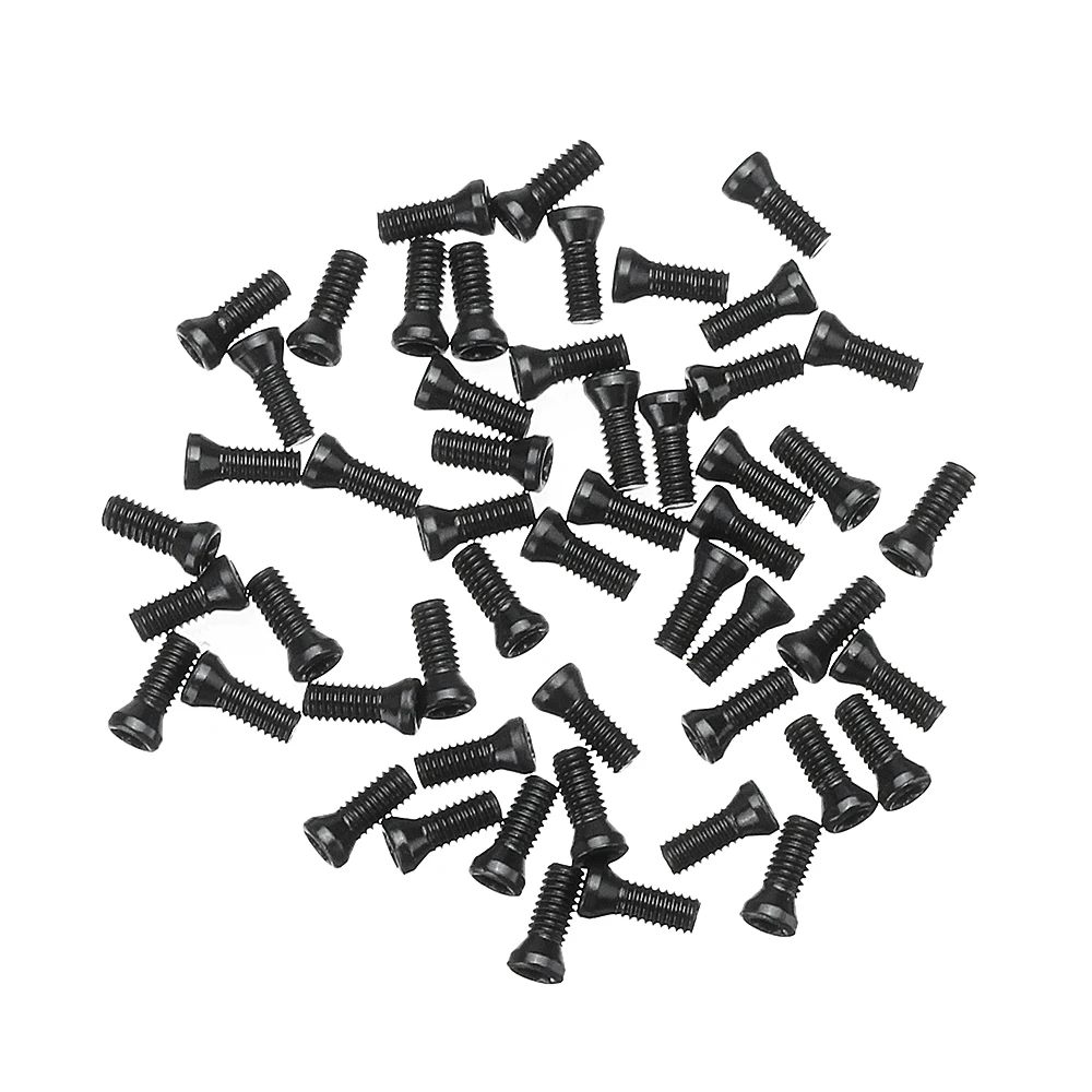 50 шт. M4 * 8/9/10/12/14/16 мм вставной винт из углеродистой стали Torx для замены карбидных