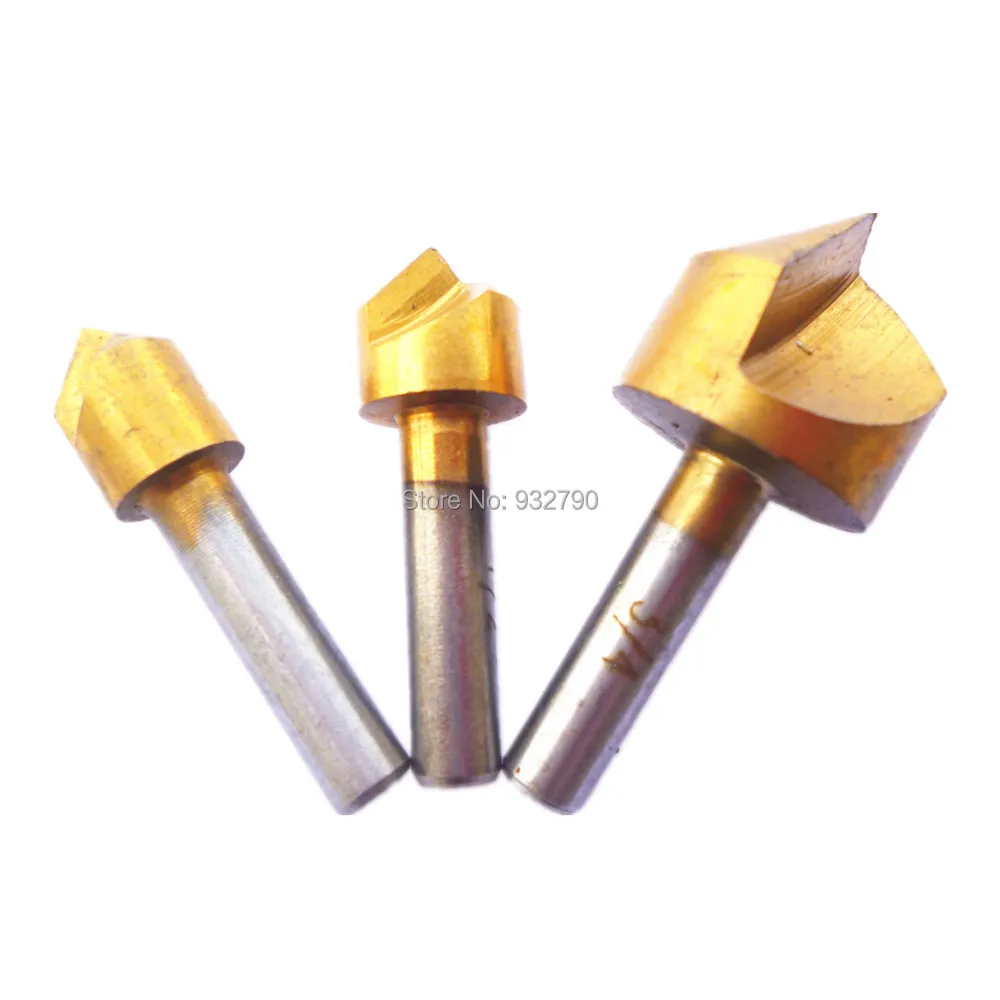 3/8 'Ƈ/2'' 3/4 ''Одна Флейта с титановым покрытием Край скошенная кромка 82