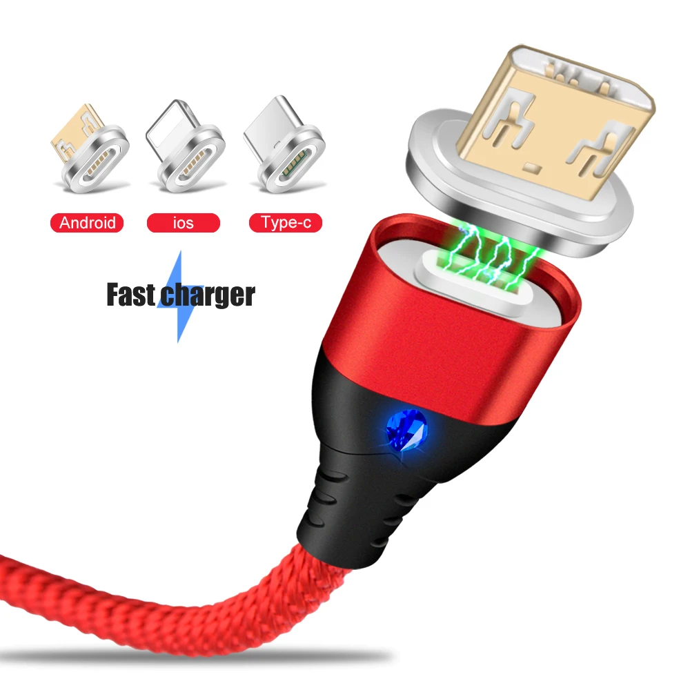 Магнитный кабель Олаф 5А Micro usb type c Quick Charge 3,0 супер быстрый Магнитный usb зарядный кабель для iPhone samsung huawei Xiaomi
