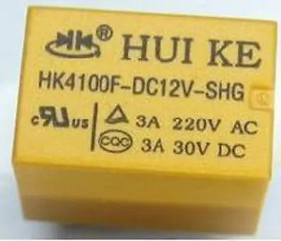 

Реле мощности 5x JRC-21F 12V HK4100F-DC12V-SHG Volt