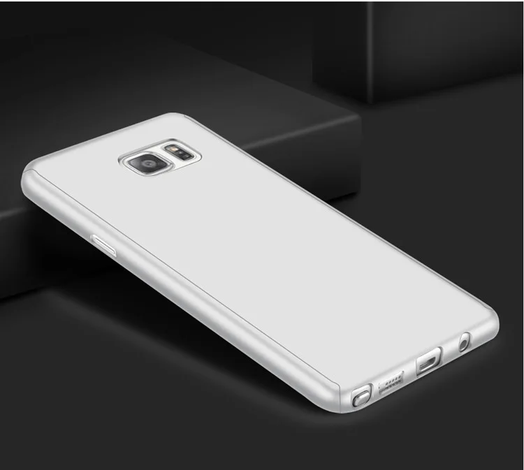 Роскошный Гибридный чехол на 360 градусов Жесткий Чехол для Samsung Galaxy J3 J5 J7 J6 A3 A5 A7 A9 J8