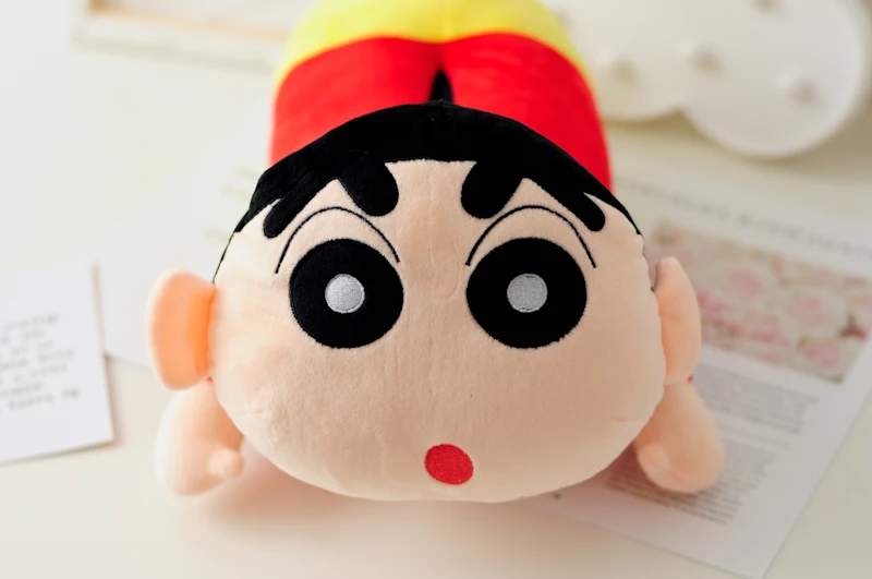 1 шт. 42 см мультяшная мягкая плюшевая подушка Crayon Shin-chan dog для автомобиля тканевая