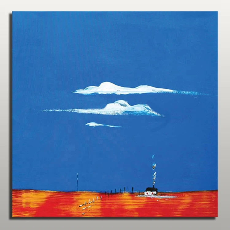 Акриловый простой corlor пейзаж абстрактные картины современное оформление