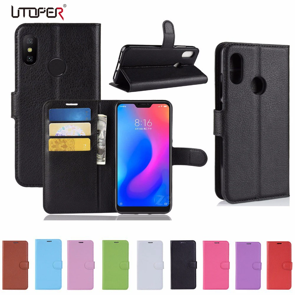 Чехол для телефона huawei P30 Lite чехол с откидной крышкой из искусственной кожи