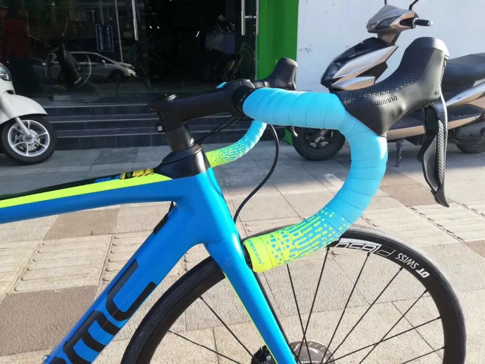 Ультра комфортная Ciclovation передовая лента для руля дорожного велосипеда с кожаной сенсорной съемкой звезда ПУ с гелевой подкладкой цвет выцветает