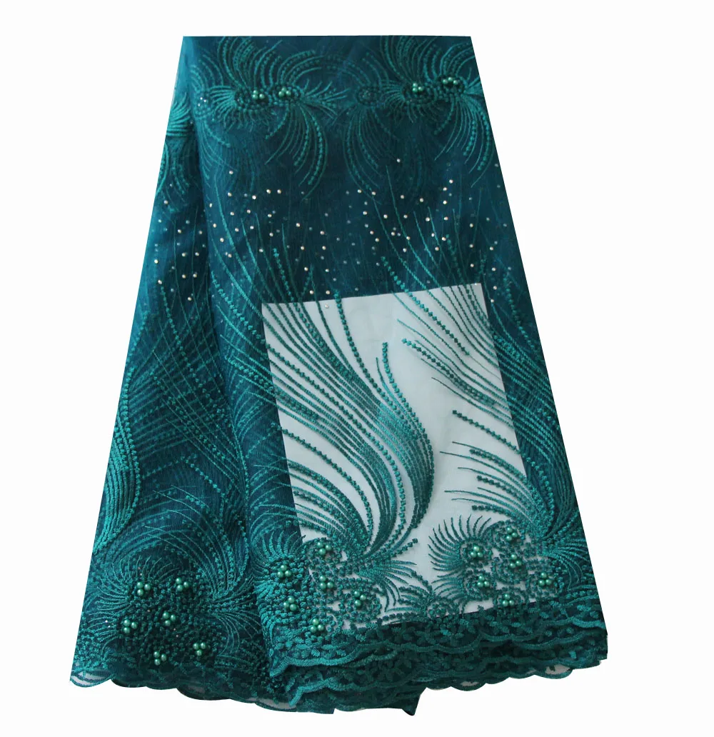 Ourwin африканская кружевная ткань новейшее высокое качество кружева бисером