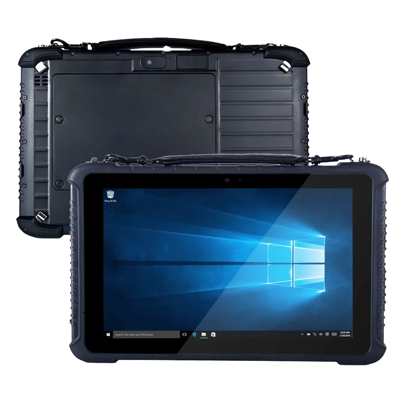 Прочный планшет 10 1 дюймов Windows pro принтер для пальцев 2D надежный сканер штрихкода