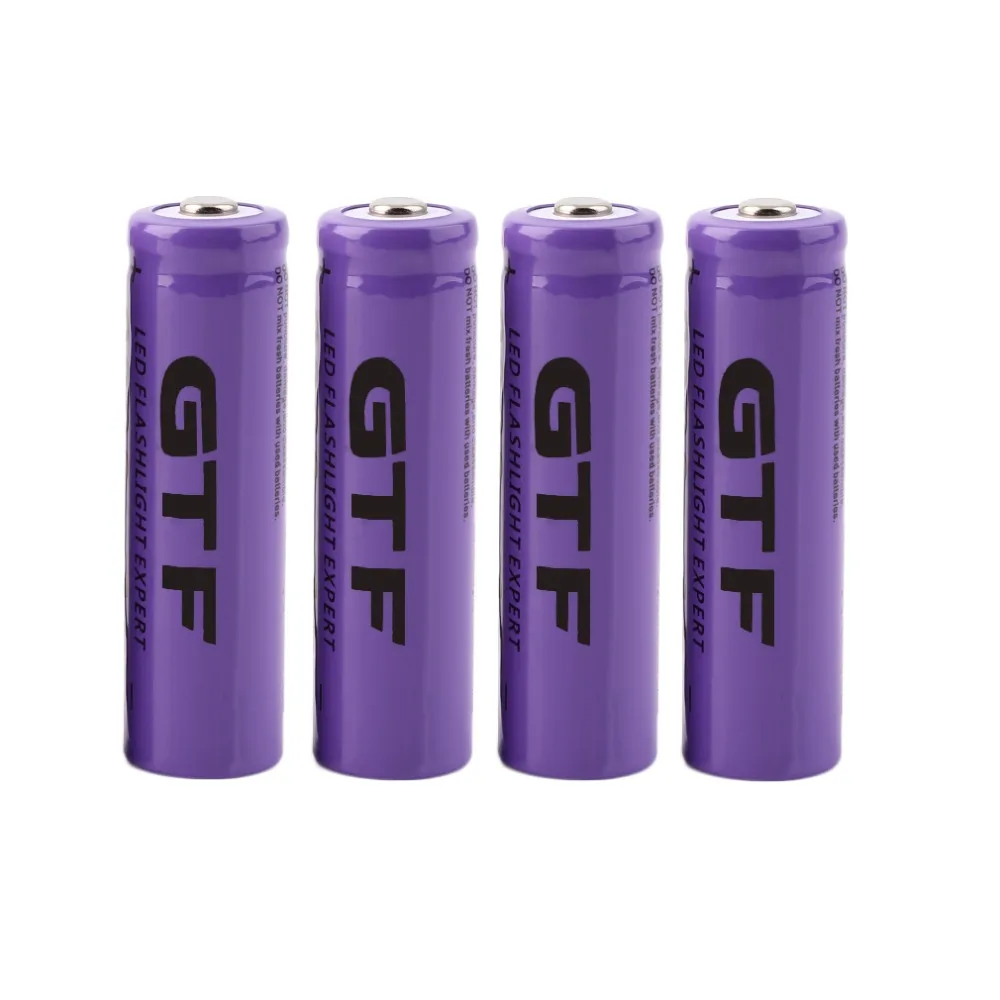 Высокая емкость 4 шт./компл. 14500 батарея 3 7 V 2300mAh аккумуляторная liion для