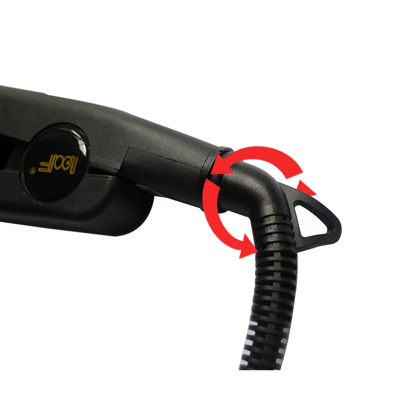 Утюжок для наращивания волос термоусадочный коннектор плоскогубцы черный ЕС