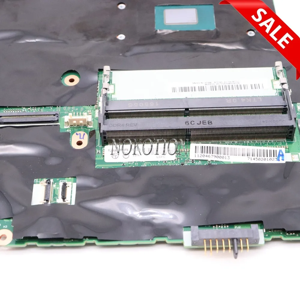 01AY374 материнская плата для ноутбука Lenovo Thinkpad P50 P51 15 6 дюймов SR2FU I7-6820HQ Quadro M2000M 4G Intel