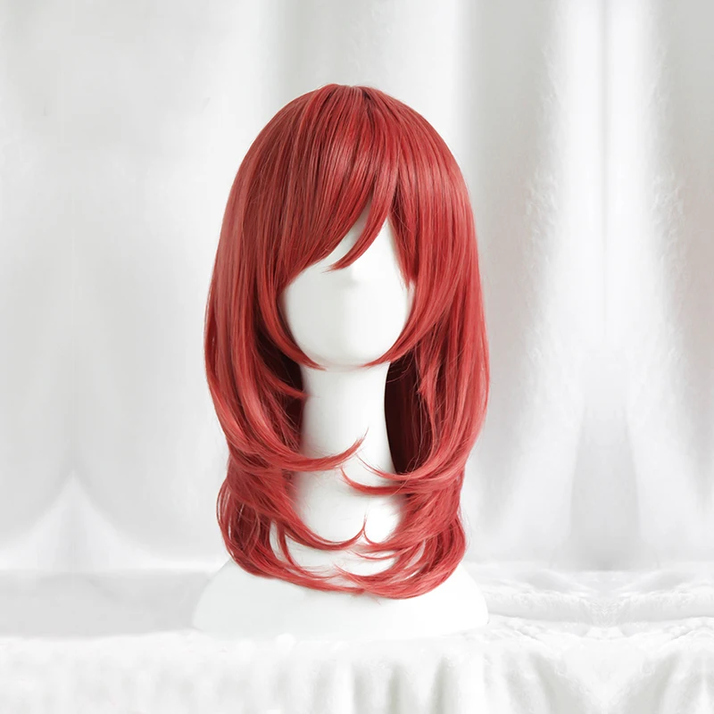 LoveLive! Парик из синтетических волос Love Live Maki Nishikino средний волнистый парик для