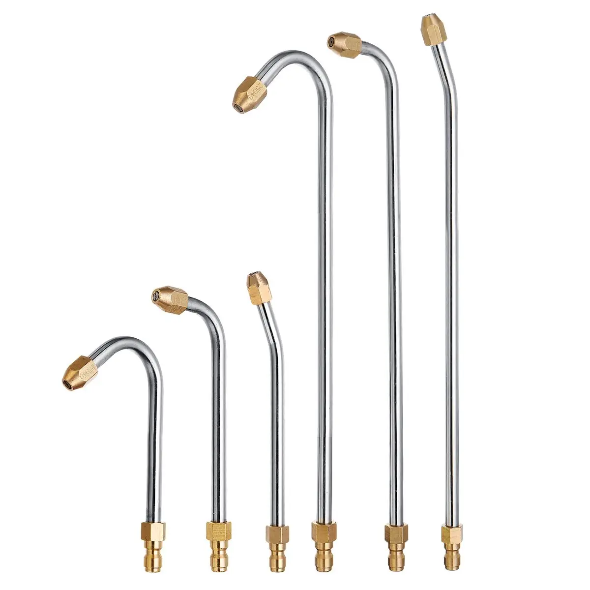 Мойка для автомобиля 6 размеров металлическая струйная Насадка воды G u n Wand