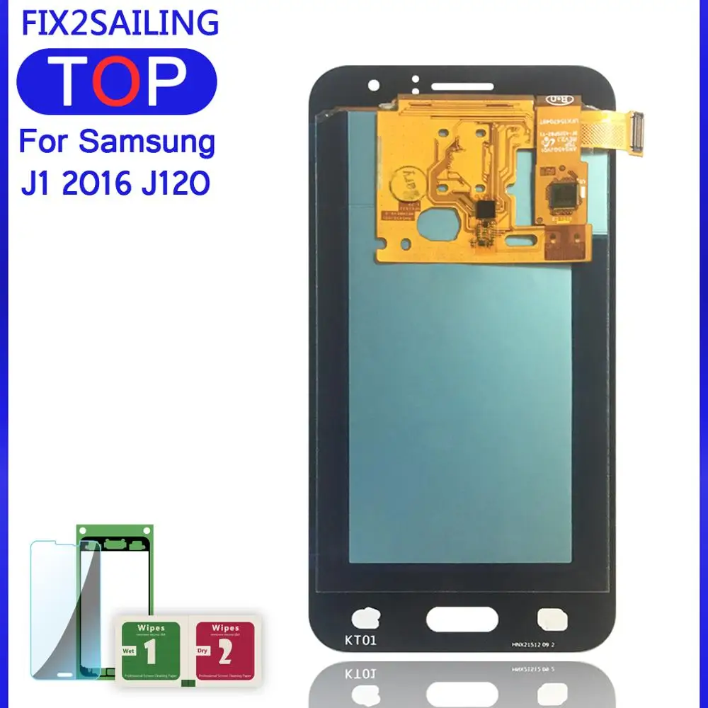 ЖК дисплей для Samsung Galaxy J1 J120F J120DS J120G J120M J120H J120 с сенсорным экраном и дигитайзером в
