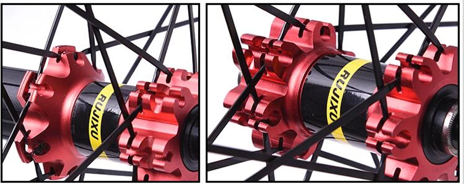 Колесная пара подшипник CROSSDTXT для горного велосипеда фронтальная 2 задняя 4 дюйма