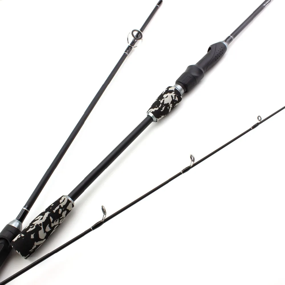 

NEW 1.74m rod fishing Lure Rod Solid tips Trout Fast Action M Fishing Rods Lure Weight10-28g carbon spinning Free shipping