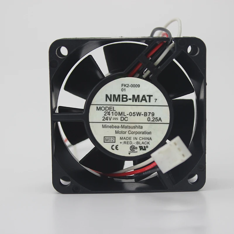 Для NMB 2410ML 05W B79 DC 24V 0.25A 6800 об/мин 6025 6 см 60*60*25 мм 3 провода инвертор сигнализации