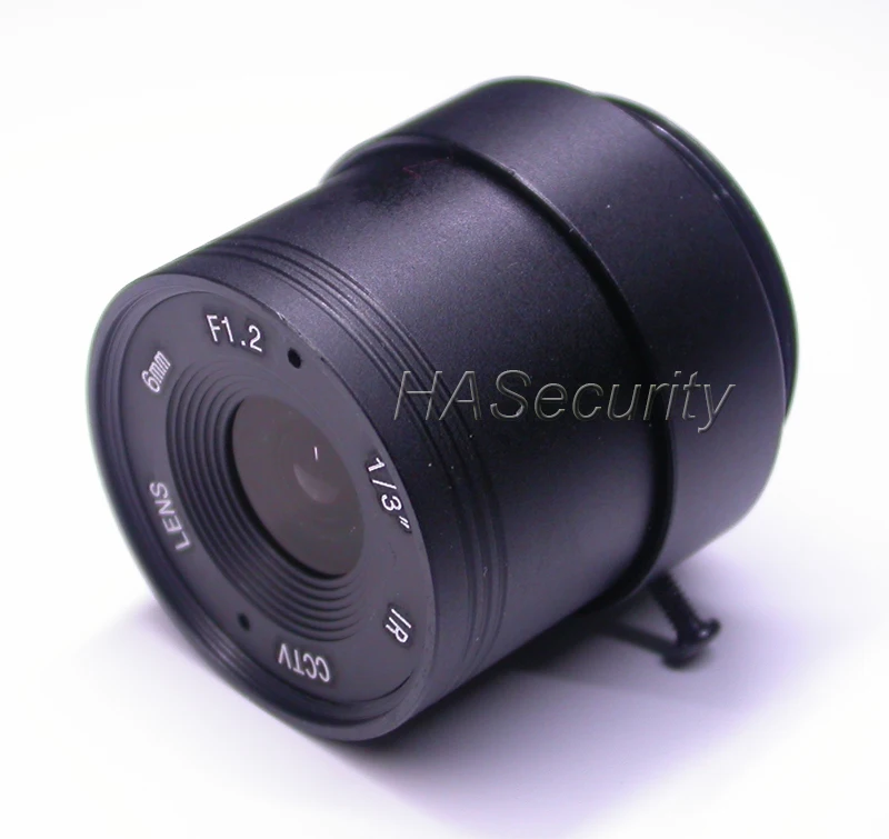 6 мм объектив с креплением CS 1/3 &quotF1.4 для камеры видеонаблюдения датчика