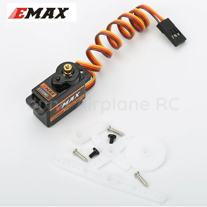 EMAX ES08MD 12g металлический цифровой сервопривод для высокоскоростной мини техники