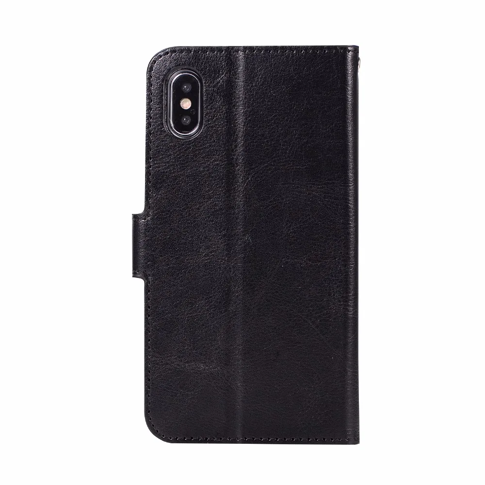 Case For Apple iPhone X Luxury PU Leather Wallet Book Cover 5 5S SE 6 6S 7 8 Plus Fundas Holder Stand | Мобильные телефоны и