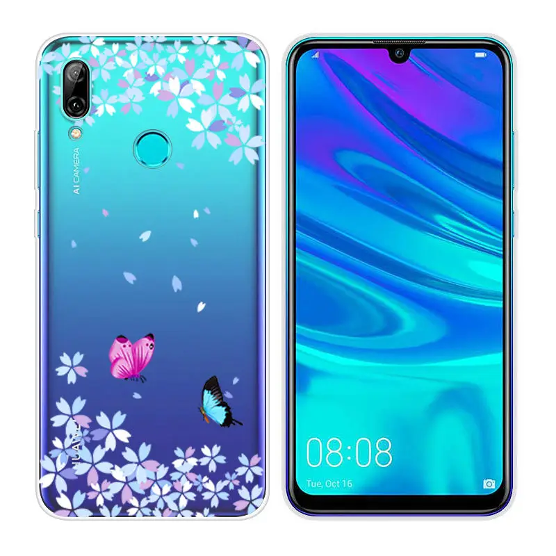 52 Силиконовые чехлы Arvin для huawei P Smart, мягкий прозрачный ТПУ чехол для телефона P Smart, 6,21 дюймов, чехол с рисунком, сумка - Цвет: 52