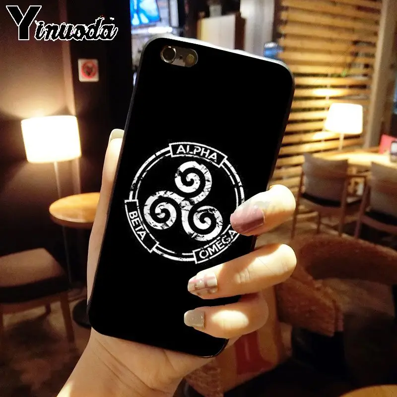 Yinuoda ТВ серии Teen Wolf TPU черный силиконовый мягкий чехол для телефона iphone X XS MAX 8 7plus 5S