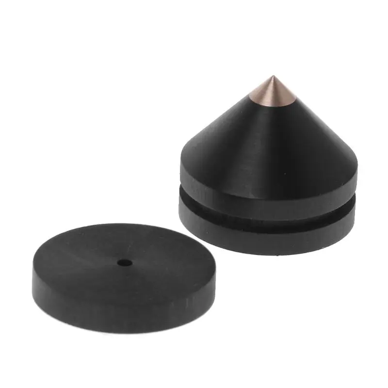 4pcs/Set Active Speaker Spikes Stand Feets Audio Repair Parts Accessories Turntable 23x20mm DIY For Home Theater |
