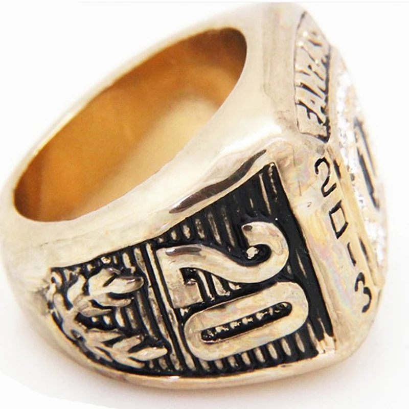 2013 фэнтези Футбол Чемпионат Кольцо Твердые Сувенир Спорта Кольца Высокого