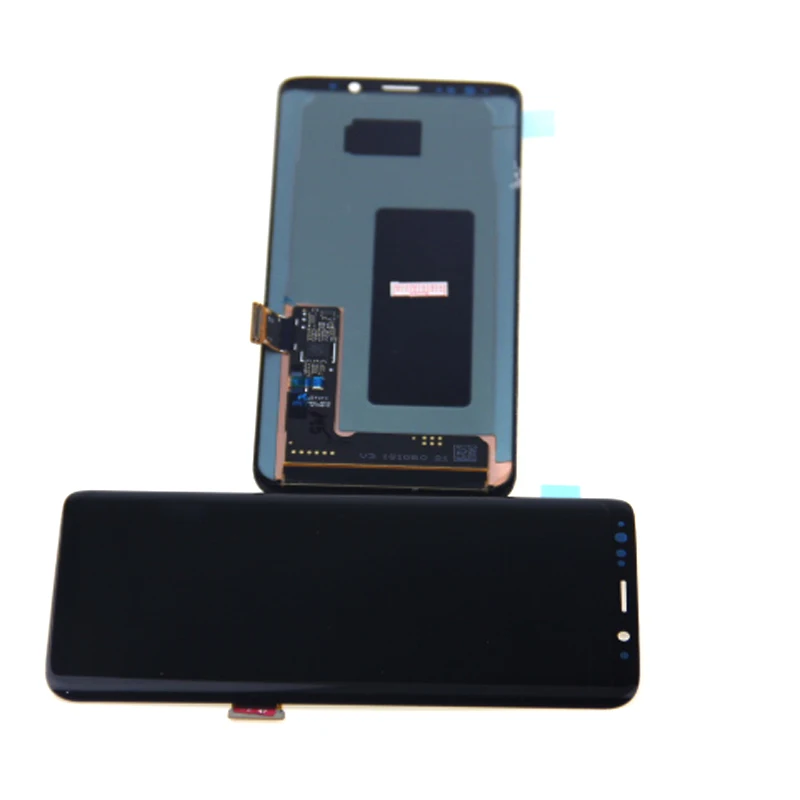 AMOLED lcd для SAMSUNG Galaxy S9 сенсорный экран дигитайзер без рамки G960 Замена дисплея |