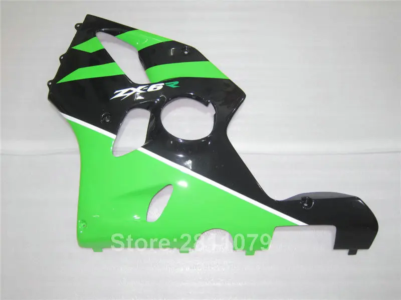 Aftermarket Частей Тела обтекатель комплект для Kawasaki Ninja ZX6R 94 95 96 97 цвета: зеленый