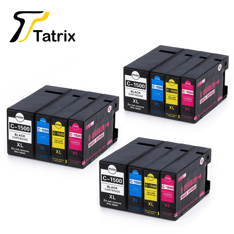 3Sets 12PCS For Canon PGI1500 1500XL PGI-1500XL Ink Cartridge MAXIFY MB2050/MB2350 | Компьютеры и офис