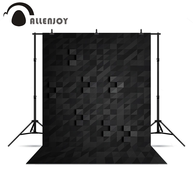Allenjoy однотонный черный фон для фотографии, современный 3D  профессиональный студийный фон для фотосъемки, Фотофон | AliExpress