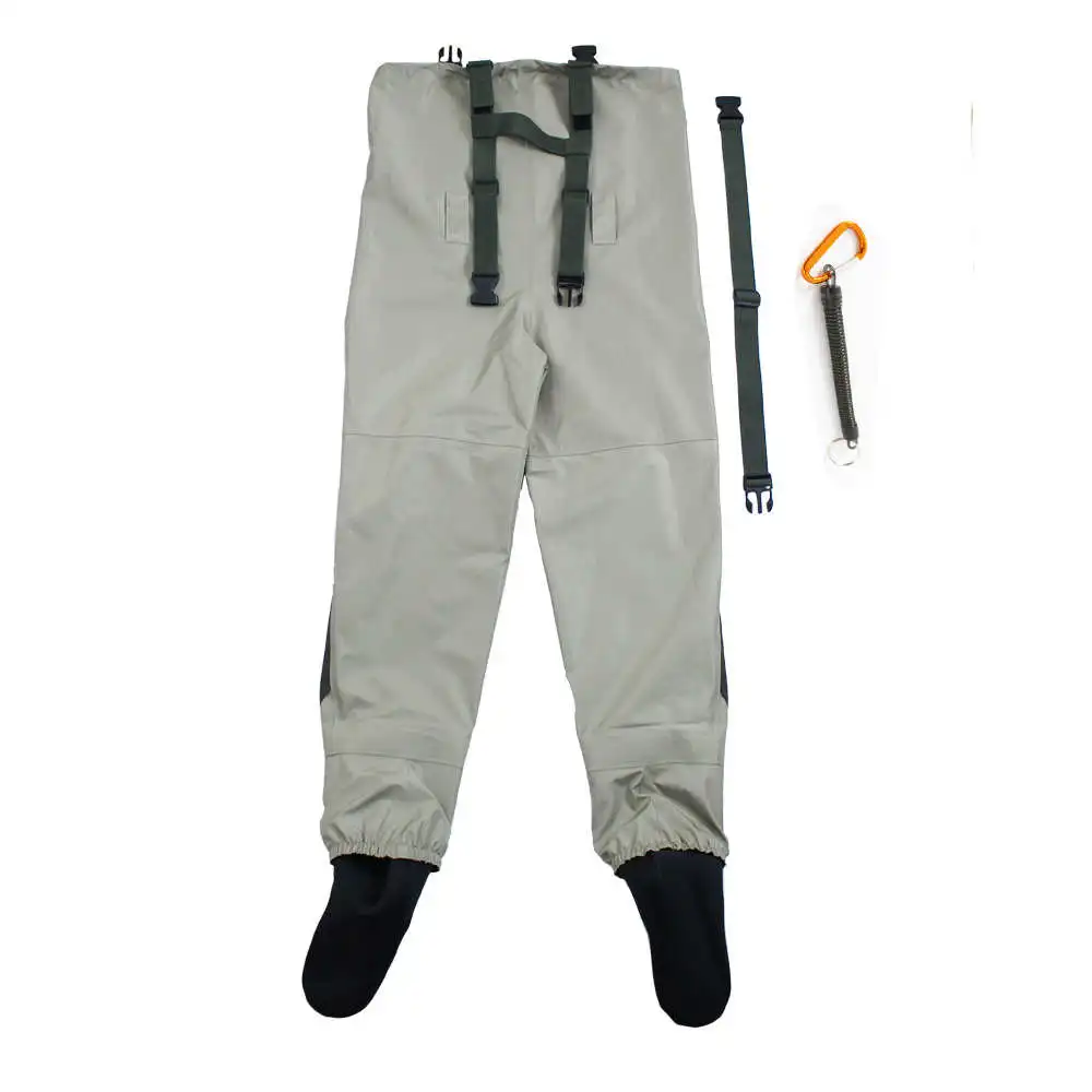 Fly Fishing Chest Waders Breathable Waterproof Stocking foot River Wader Pants for Men and Women enlarge