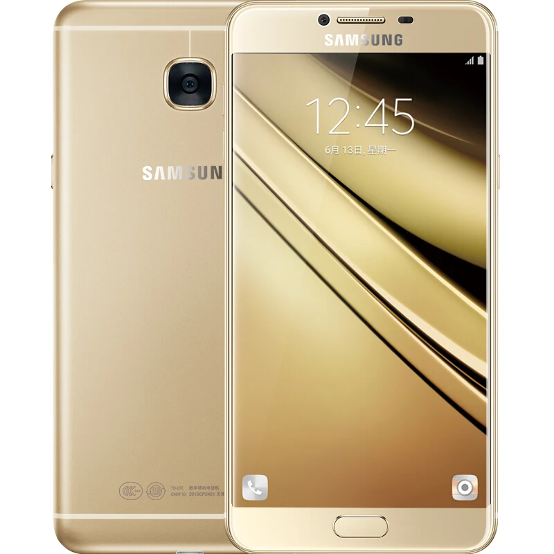 Оригинальный samsung GALAXY C7 C7000 глобальной прошивки OTA 4 г 32 5 7 ''Super AMOLED Snapdragon 625 3300