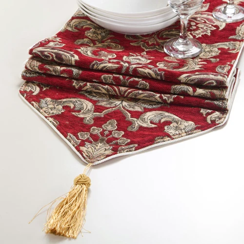 Модная Роскошная скатерть из ткани высокого качества Жаккард деревенский