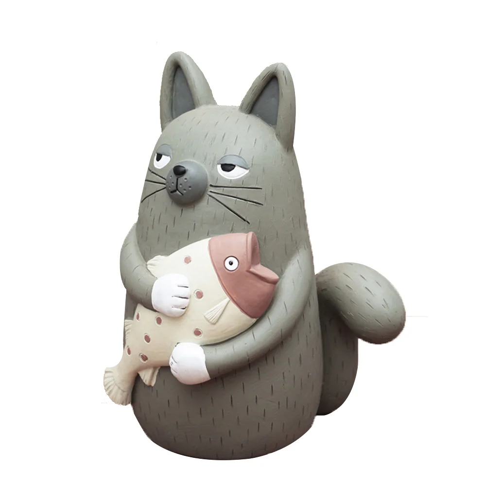 Зеленый Прекрасный 3D Кошки Мультфильм фигурки копилка экономия монет цент, Пенни детская игрушка Копилка креативный подарок - Цвет: Зеленый