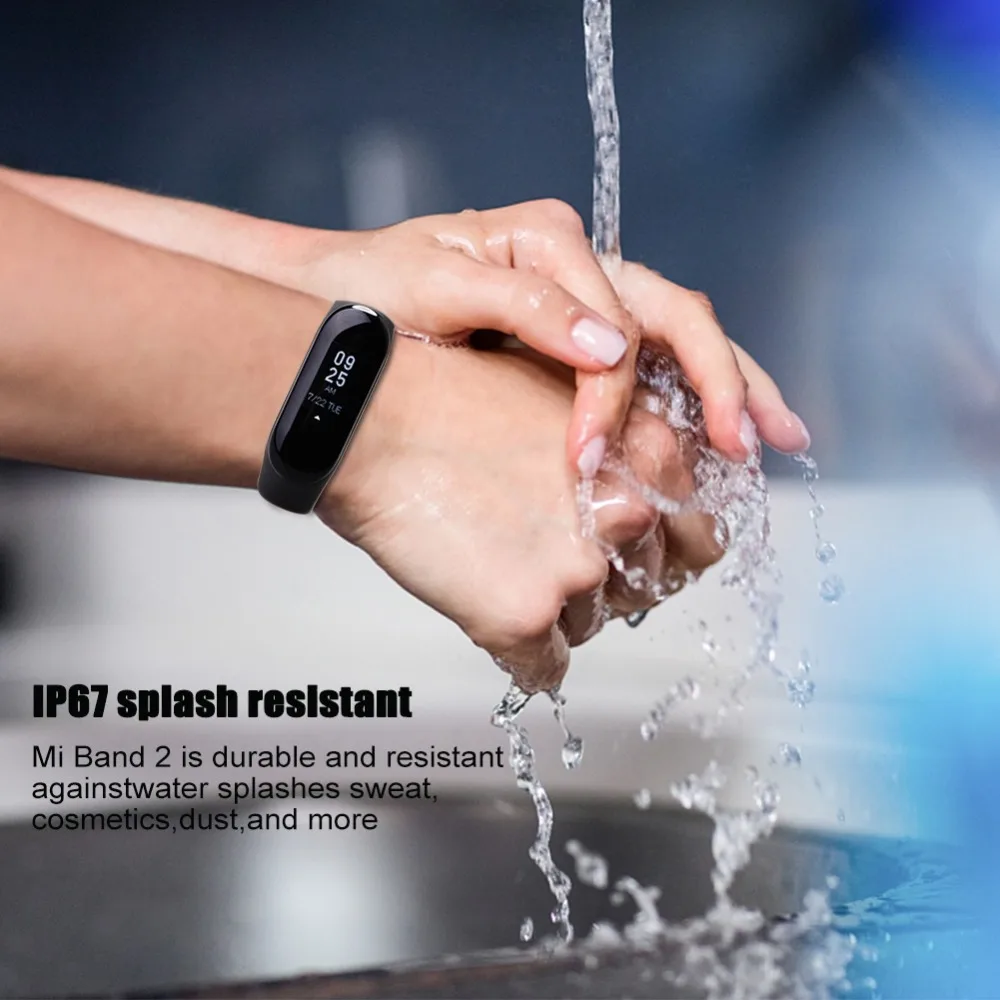 Xiaomi mi band 3 Смарт-браслет mi band 3 OLED дисплей фитнес mi браслет-трекер водонепроницаемые часы Correa