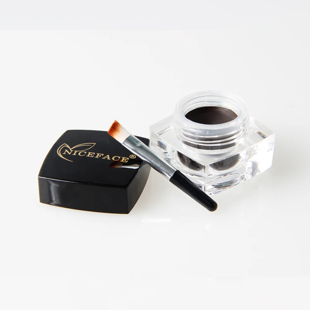NICEFACE 5 цветов для бровей Enhancer Eye Liner длительный жидкий Подводка глаз крем