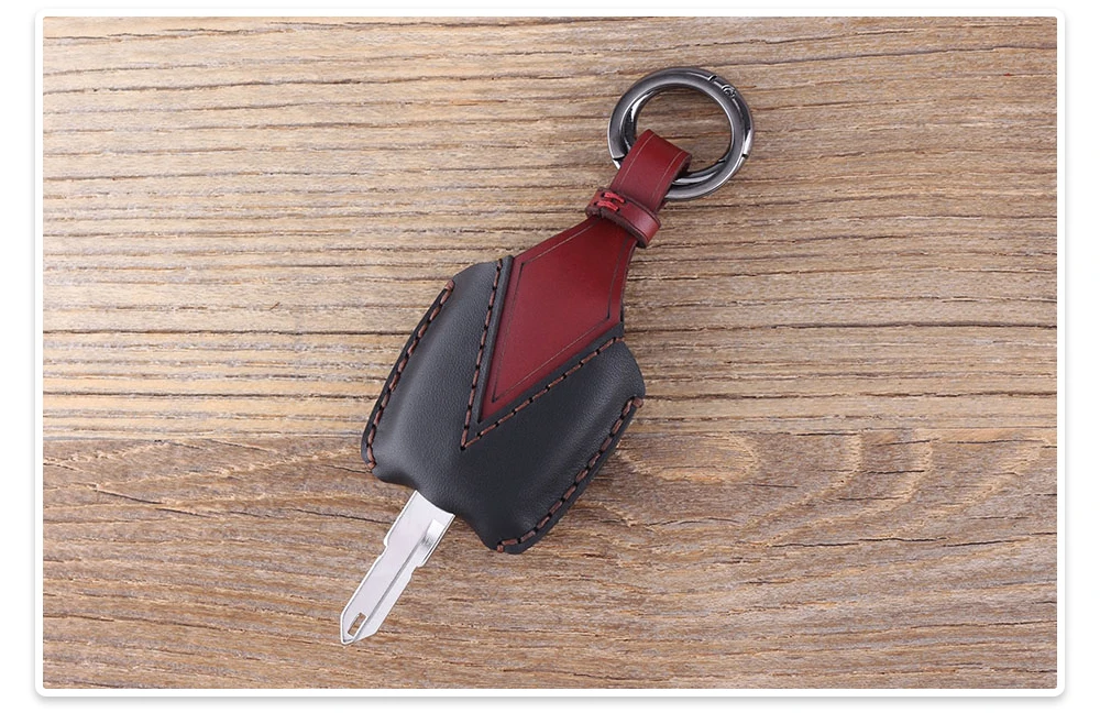 KEYYOU 2 вида подкладки: кожа и кнопочный ключ автомобиля чехол для Citroen c4 c5 Berlingo; Picasso Xsara Picasso для peugeot 206 207 307 107 406 408