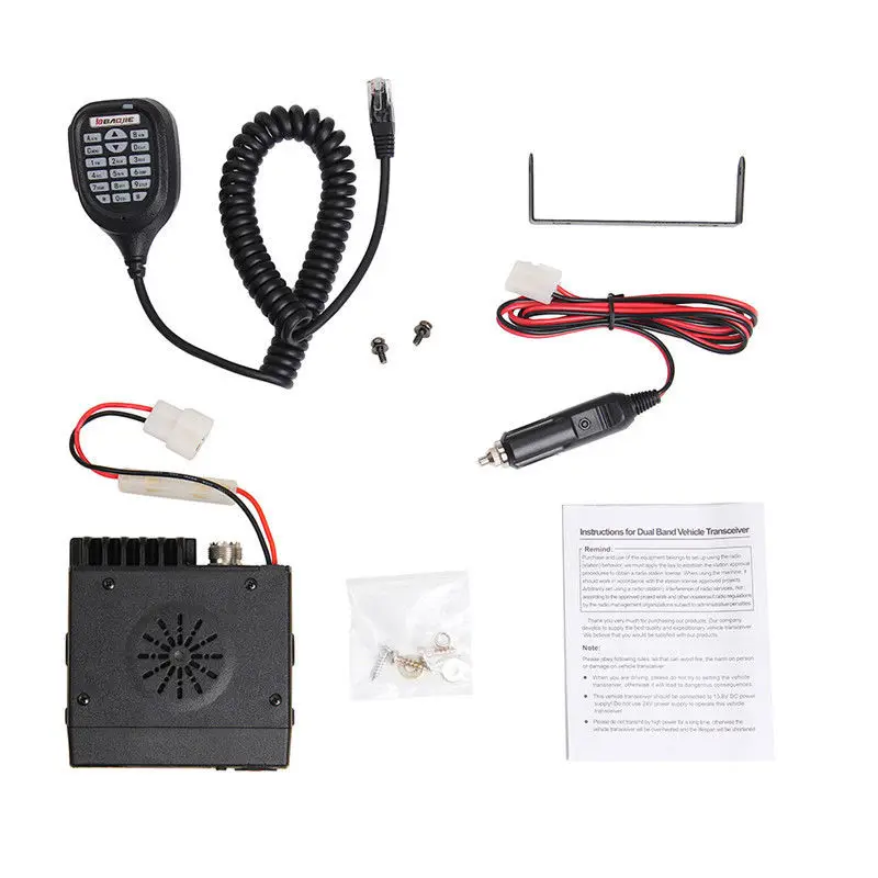 Baojie BJ 218 автомобильный мини мобильный радиоприемопередатчик 25 Вт VHF/UHF Vericle