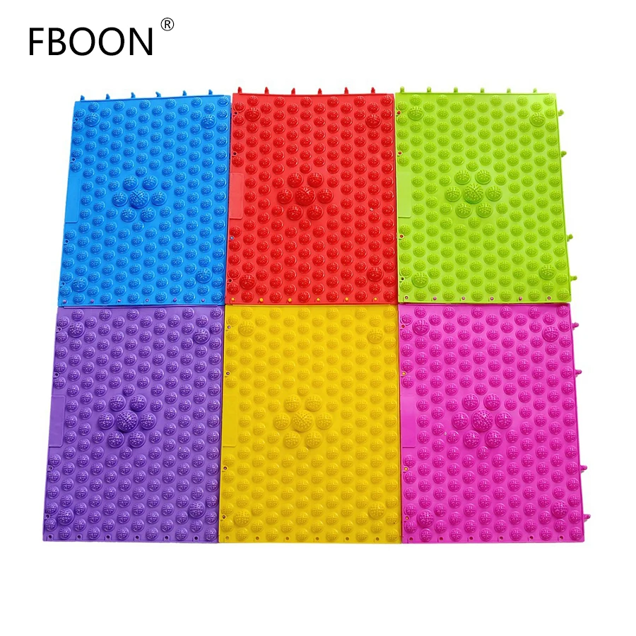 Fboon упражнения коврик рефлекторный Массажный тренажерный зал для ног Давление