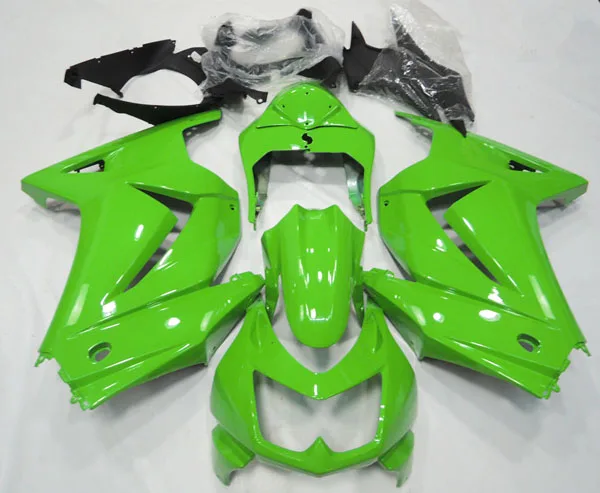 Style7 Впрыска ABS обтекатель комплект Кузов для Kawasaki Ninja 250R EX250R EX250 08-12 2008-2012 - Цвет: Style7