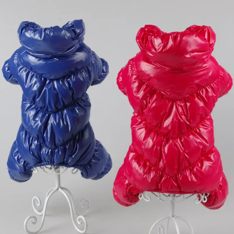 Комбинезон для собаки теплый спортивный костюм куртка щенка пальто зимняя