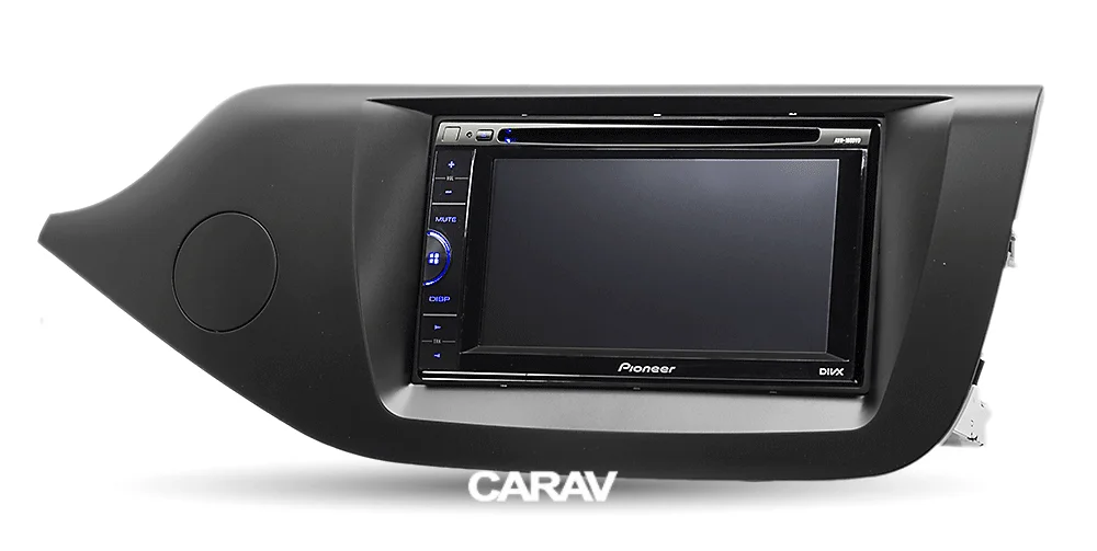 CARAV 11-421 Высокое качество радио фасции Для KIA CEE'D 2012+(левое колесо/черный) стерео фасции Dash CD отделка установочный комплект